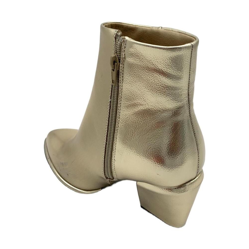 MIA Women's Domina Heel Boots Gold - Medium - Picture 3 of 3